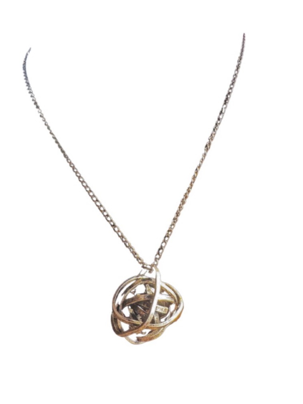 Handmade Stainless Ball Necklace